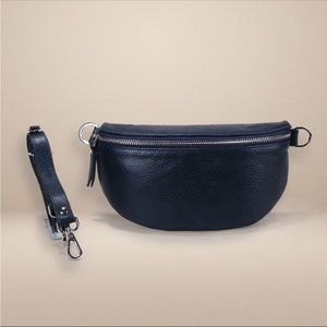 Brand new leather belt bag/crossbody